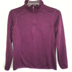 Eddie Bauer 1/4 Zip Pullover Long sleeve  Shirt